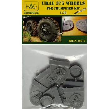Plastikový model HAD models 1/35 URAL 375 Road wheels w/o tire (TRUMP)