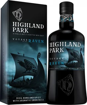 Whisky Highland Park Voyage of the Raven 41,3 % 0,7 l dárkové balení