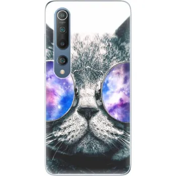 Pouzdro na mobilní telefon Odolné silikonové pouzdro iSaprio - Galaxy Cat - Xiaomi Mi 10 / Mi 10 Pro