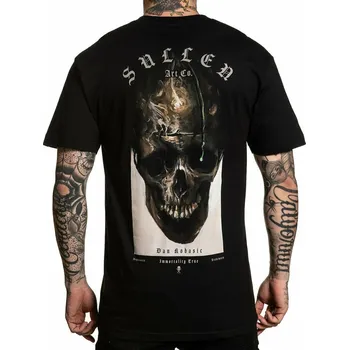 Pánské tričko tričko hardcore pánské - KOBASIC - SULLEN - SCM2832_BK