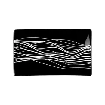 SAHM TUBE Linky mísa 30x18 skleněná 100011131