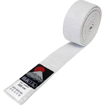 Bojový sport Pás ke kimonu bílý 2,2 m