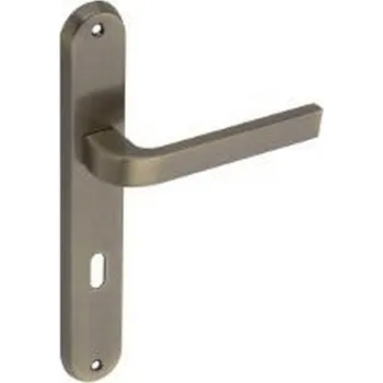 Dveřní kování Gamet štítová ARAMIS - BB - 72 mm staromosaz