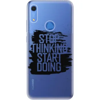Pouzdro na mobilní telefon Odolné silikonové pouzdro iSaprio - Start Doing - black - Huawei Y6s