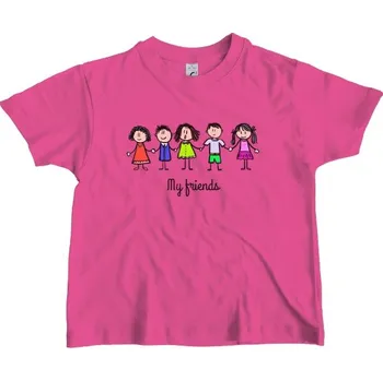 Pánské tričko Tričko s potiskem Kamarádi dětské