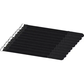 Příslušenství ke zvukové technice RockBoard CAB-TIE-120-BK Kabelová páska, vazač