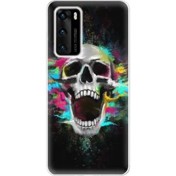Pouzdro na mobilní telefon Odolné silikonové pouzdro iSaprio - Skull in Colors - Huawei P40