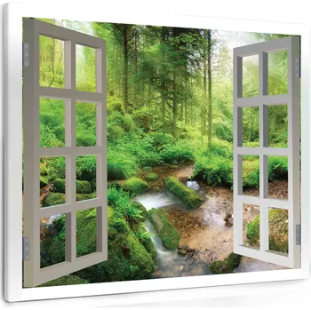 Obraz Malvis Obraz lesní samota Velikost: 80x60 cm