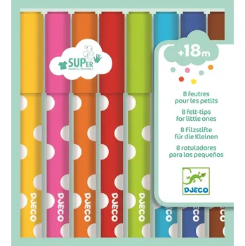 Djeco Fixy pro nejmenší 8 ks