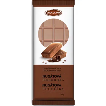 Čokoláda Chocoland Nugátová pochoutka 90g