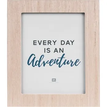 Obraz Fotorámeček na fotky 25x20cm Wood Extra Present Time (Barva- hnědá)