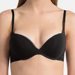 Calvin Klein - Sculpted podprsenka push-up vyztužená černá 70D