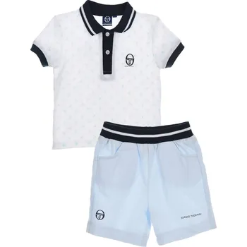 Bílý chlapecký set tričko + kraťasy Velikost: 67