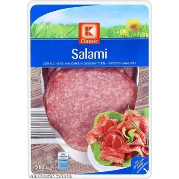 K-Classic - Trvanlivý SALÁM krájený 200g - Německo