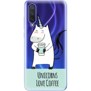 Pouzdro na mobilní telefon Odolné silikonové pouzdro iSaprio - Unicorns Love Coffee - Xiaomi Mi 9 Lite