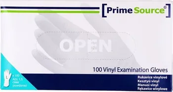 Vyšetřovací rukavice Prime Source Vinylové pudrované 100 ks L