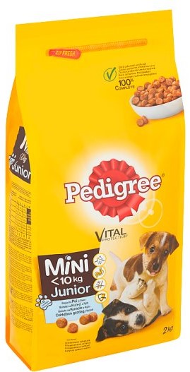 Pedigree mini 2024 junior vital