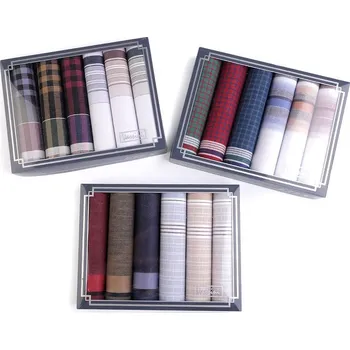 Etex Pánské kapesníky 6 ks mix náhodných variant tmavá