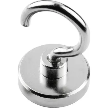 Magnetický hák neodym - M4 16mm/8kg