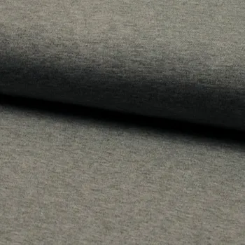 Úplet středně šedá melanž 20726, 210g/m, š.150