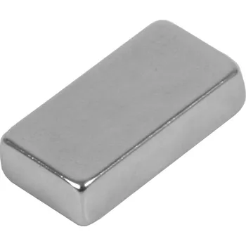 Magnet neodym kvádr - 5x5x5mm nikl