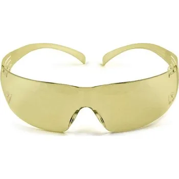 3M SF203AF-EU SecureFit ochranné brýle 3M, žlutý zorník, přizpůsobivé stranice, optická třída 1