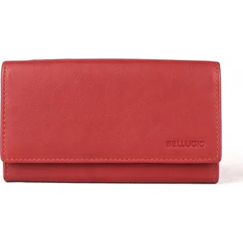 Peněženka Dámská matná kožená peněženka BELLUGIO (TD-88R-063M) RFID tmavěčervená | KabelkyproVas.cz