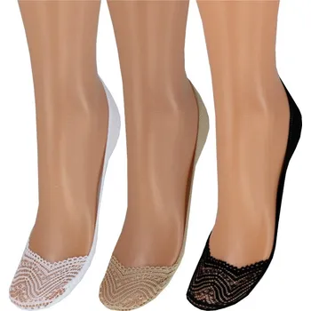 Dámské ponožky Ťapky Novia B6 s podílem bavlny ČERNÉ velikosti ponožek: 24-27 ( EUR vel. 37-41)