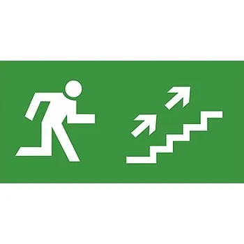 Nouzové osvětlení Sada piktogramů č.8 pro ESCAPO-2 (obsahuje piktogram 8a+8b) 299x157mm