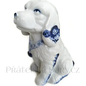 Pes - Pejsek 2 krásná soška / Porcelán