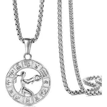 Náhrdelník Přívěskynakrk.cz Náhrdelník PANNA v kruhu