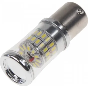 Autožárovka TURBO LED 12-24V s paticí BAU15S 48W bílá