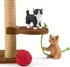 Figurka Schleich 42501 Škrábací kočičí strom s koťaty
