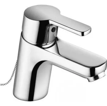 KLUDI LOGO NEO baterie umyvadlová stojánková s řetízkem, chrom