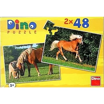Puzzle Puzzle 2x48 Poníci