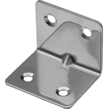 Tesařské kování Onpira Úhelník 90° [10ks] Barva: Chrom