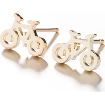 Náušnice Náušnice kolo (ocel) zl