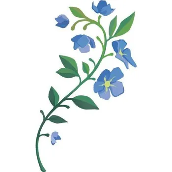 Odstranitelné tetování Pomněnka - nalepovací tetování