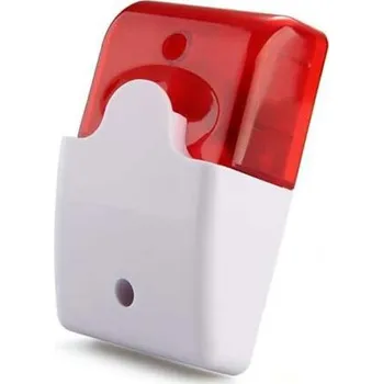 Sada domovního alarmu Piezoelektrická siréna s blikačem