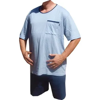 Pánské pyžamo xcena Pyžamo modré Velikost: XXXL