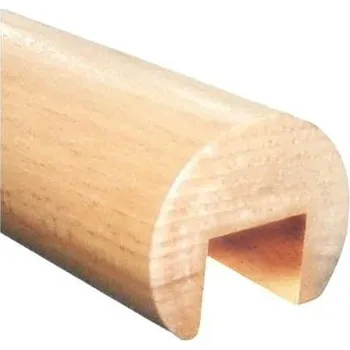 Zábradlí Madlo - držák skla BUK (nelakované)