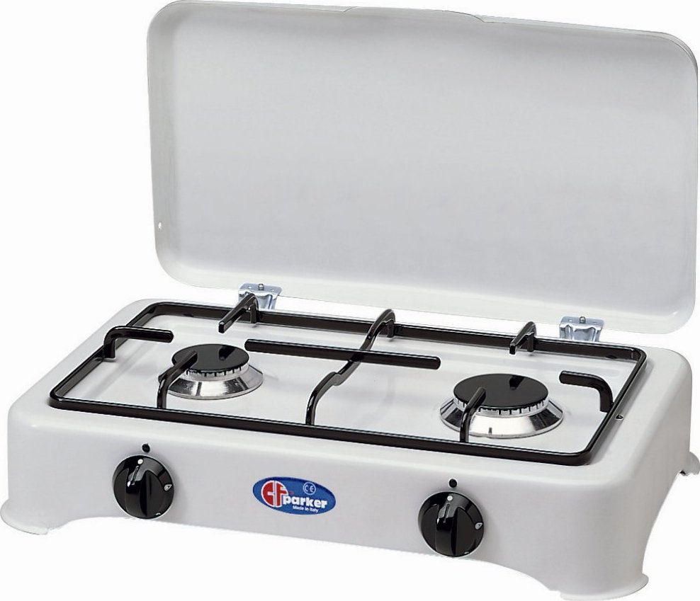 Plynový vařič CF Parker 2 hořáky 3,5 kW – 5326 GP