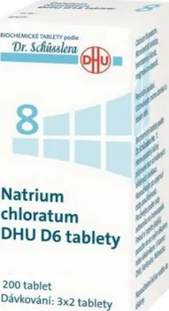 Homeopatikum Dr. Peithner Natrium chloratum DHU D6 No. 8 200 tbl.