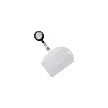 Visačka na šířku i výšku, tvrdý plast s navijákem plastovým - černý