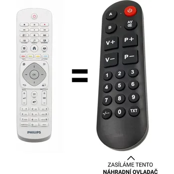 Philips 996590020367 náhradní dálkový ovladač pro seniory