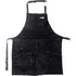 Kuchyňská zástěra G21 Grilovací zástěra kožená černá