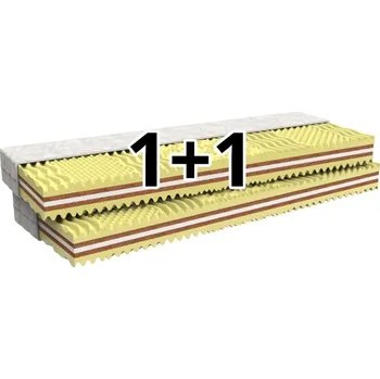 Matrace MPO HORTENZIE kokosová matrace (2 ks) 200x200 cm Pratelný potah Medico