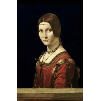 Plakát Plakát, Obraz - Portrait of a Lady, Leonardo da Vinci