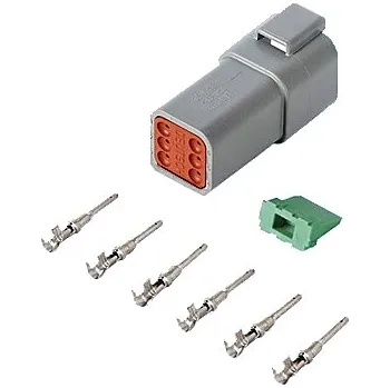 Auto elektroinstalace Sada zásuvky 6-polové DEUTSCH