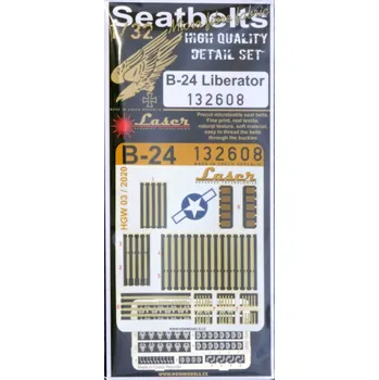 Plastikový model HGW 1/32 Seatbelts B-24 Liberator (laser)